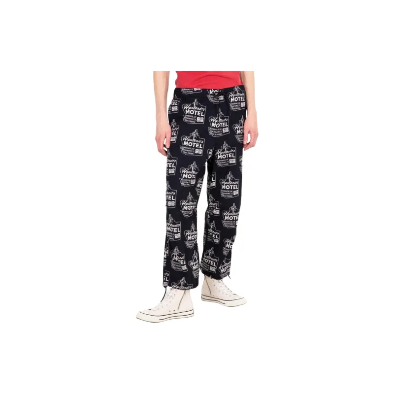HYSTERIC GLAMOUR SS24 Casual Pants Men's Black-2