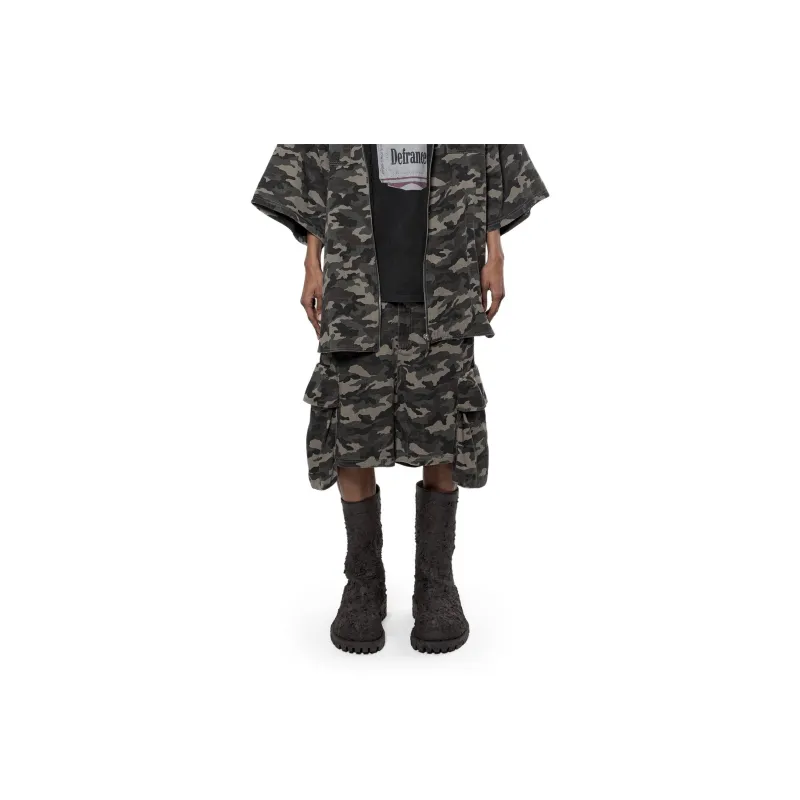 ARNODEFRANCE Cargo Shorts Unisex Camouflage-2