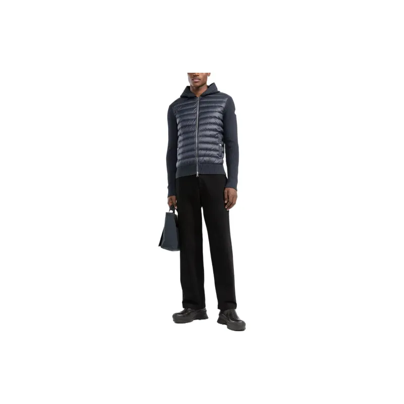 Moncler Down Jackets Men Navy Blue-1
