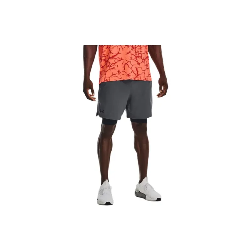 Under Armour Casual Shorts Men Gray-4