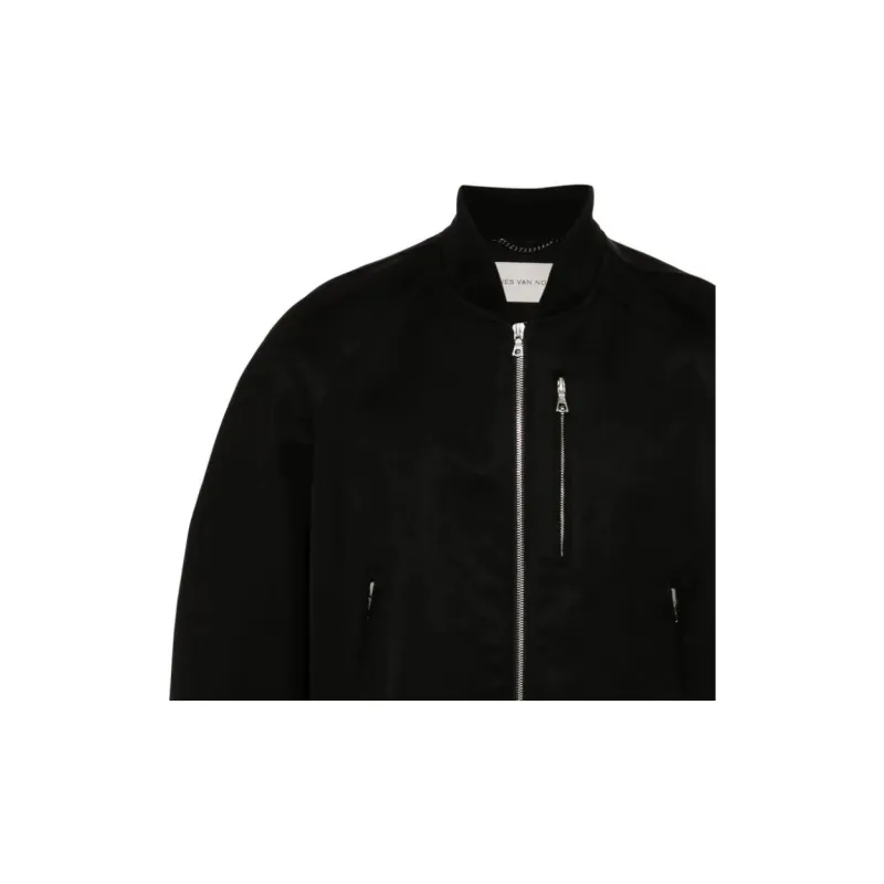 DRIES VAN NOTEN SS24 Jackets Coats Men's Black-5