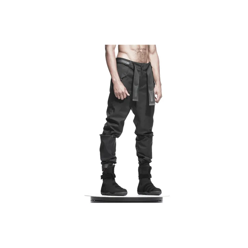 NORVINCY Windbreaker Pants Men Black-3