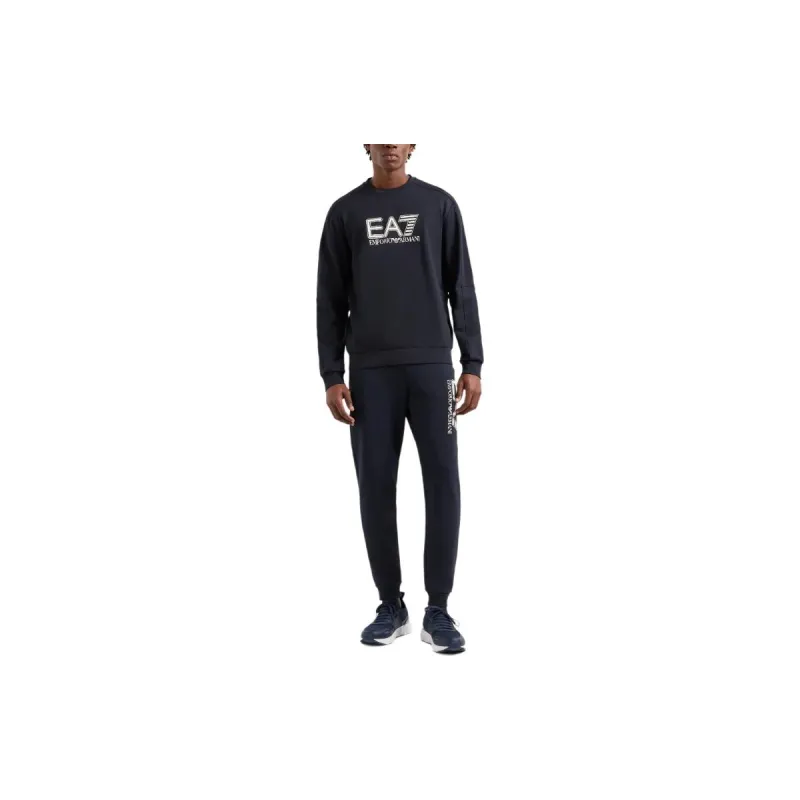 EMPORIO ARMANI EA7 FW24 Sweatshirt Men's Navy Blue-1