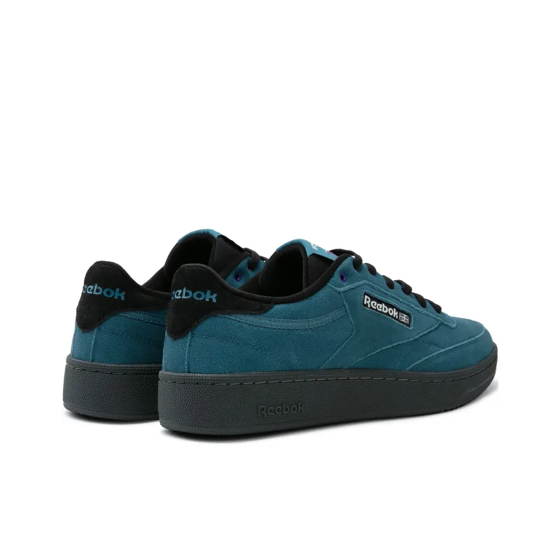 Reebok CLUB C 85 W+ Height Increasing Wear Resistant Slip Resistant Low Top Skateboard Shoes Unisex Blue-2
