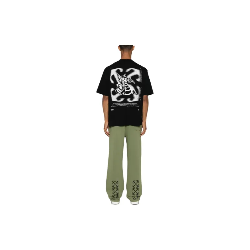 OFF-WHITE Dragon Arrow Skate Tee -4