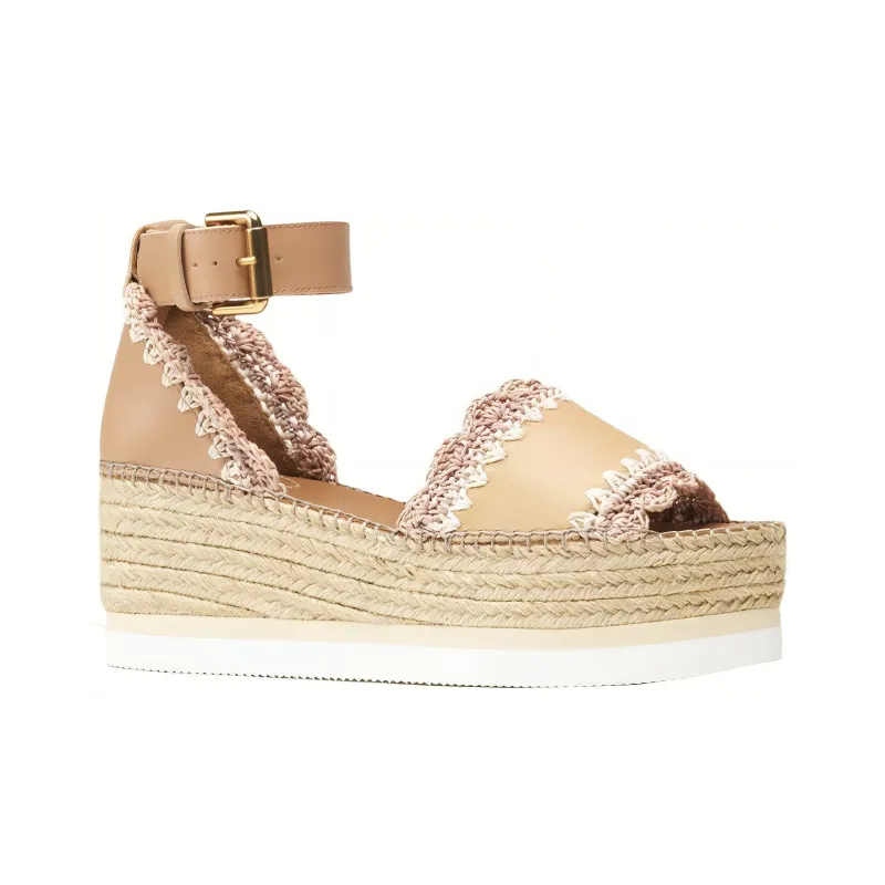 See By Chloe Glyn Strap Sandals Women's Nude-2