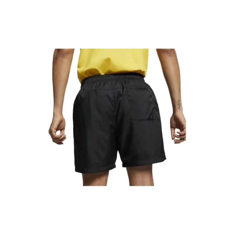 Nike Casual Sportswear Unisex Set Aqua Blue Top+Black Shorts-3