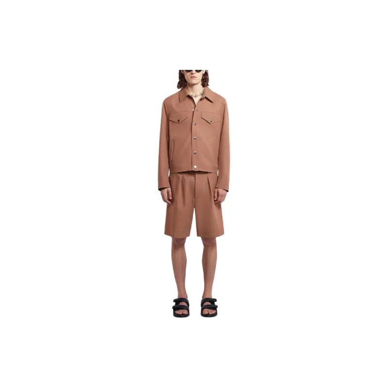 NANUSHKA FW23 LARRY Jackets Coats Men's Brown-2
