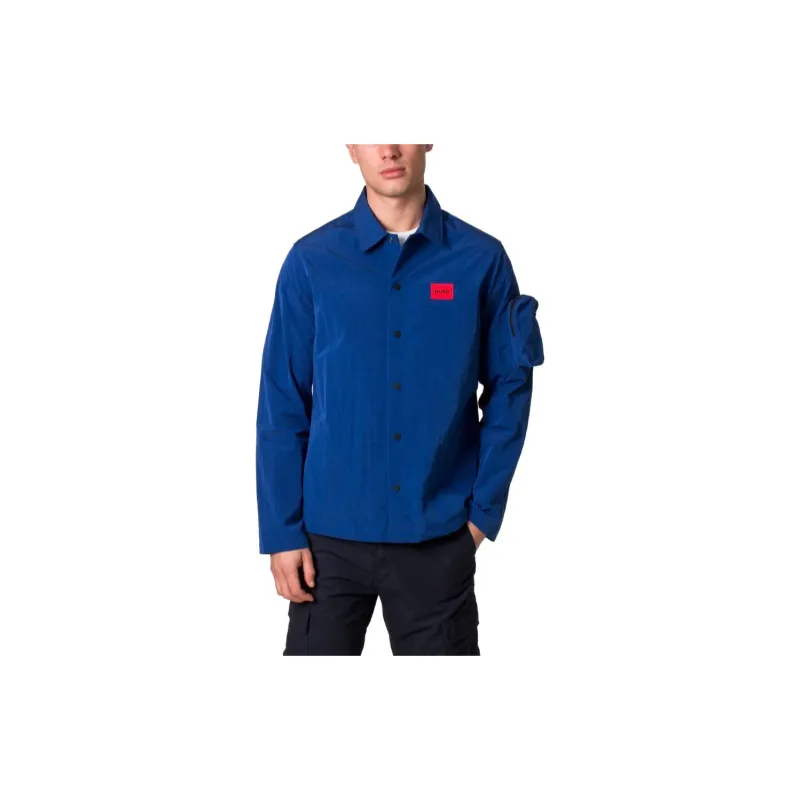 HUGO BOSS Buttoned Long Sleeved Overshirt-2