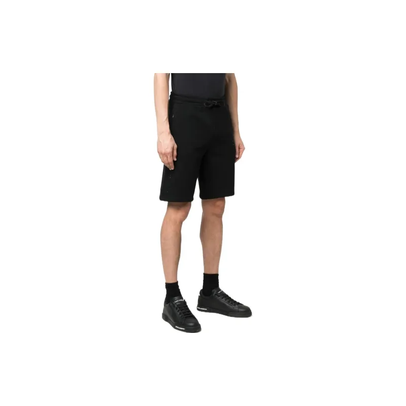 KARL LAGERFELD Casual Shorts Men's Black-3