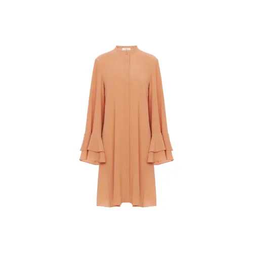 Chloé Long-Sleeved Dresses Women's Blush Color