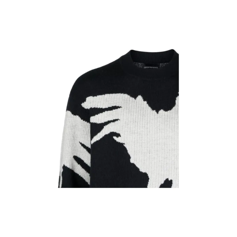 EMPORIO ARMANI Sweater Men's Marine Blue-5