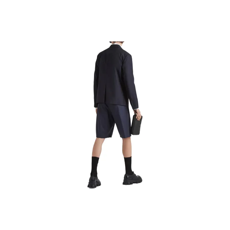 PRADA Business Suits Men Marine Blue-2