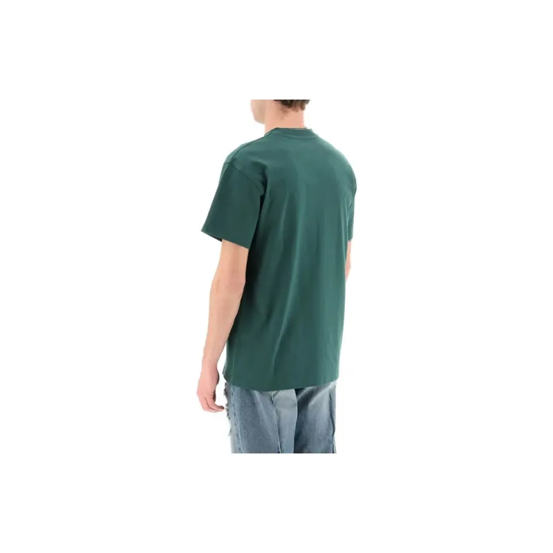 Carhartt WIP T Shirts Men Green-3