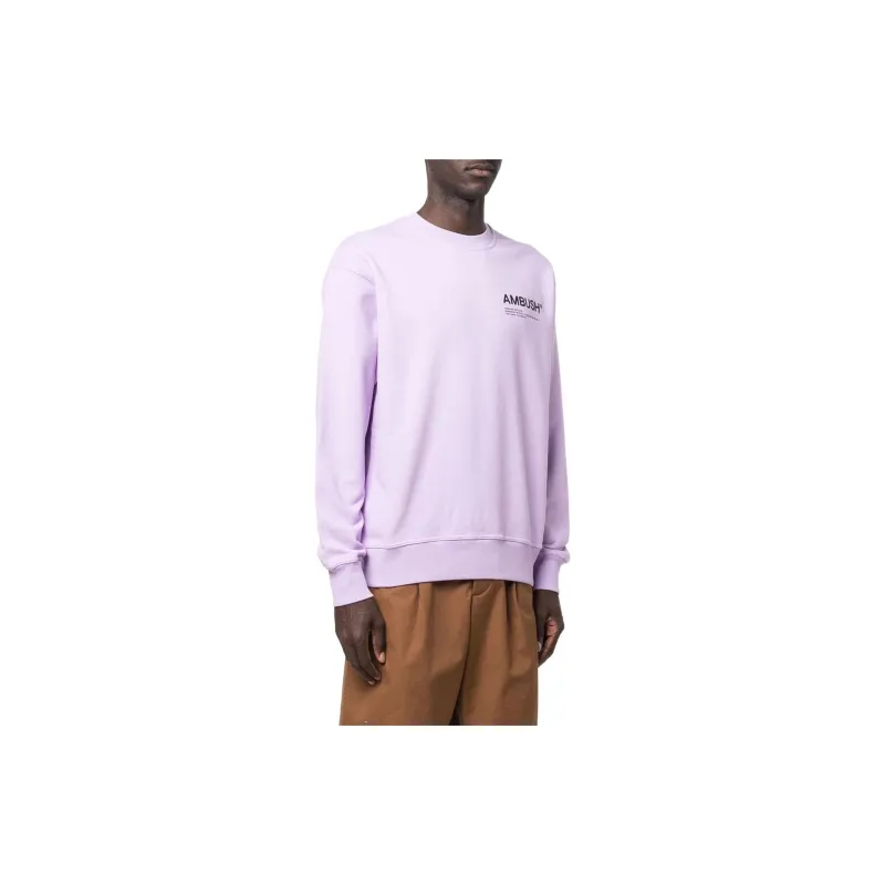 AMBUSH Fleece Workshop Crewneck Sweater-2