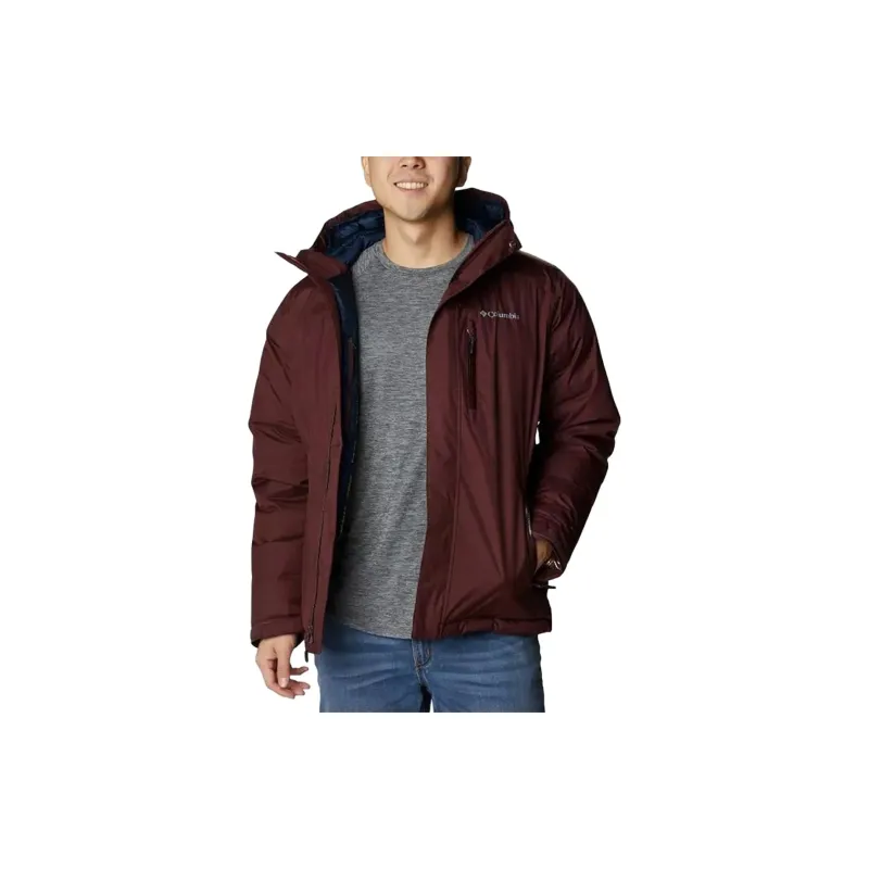 Columbia Jackets Men Burgundy-3