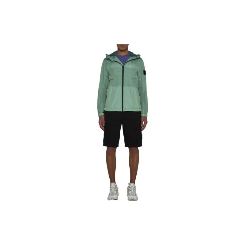 STONE ISLAND SS24 Jackets Coats Men's Light Green-1