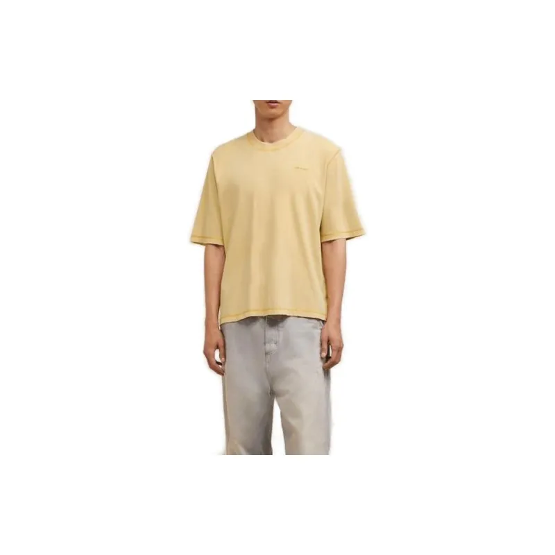 AMIPARIS Ami De Coeur Logo embroidered Cotton T shirt-1
