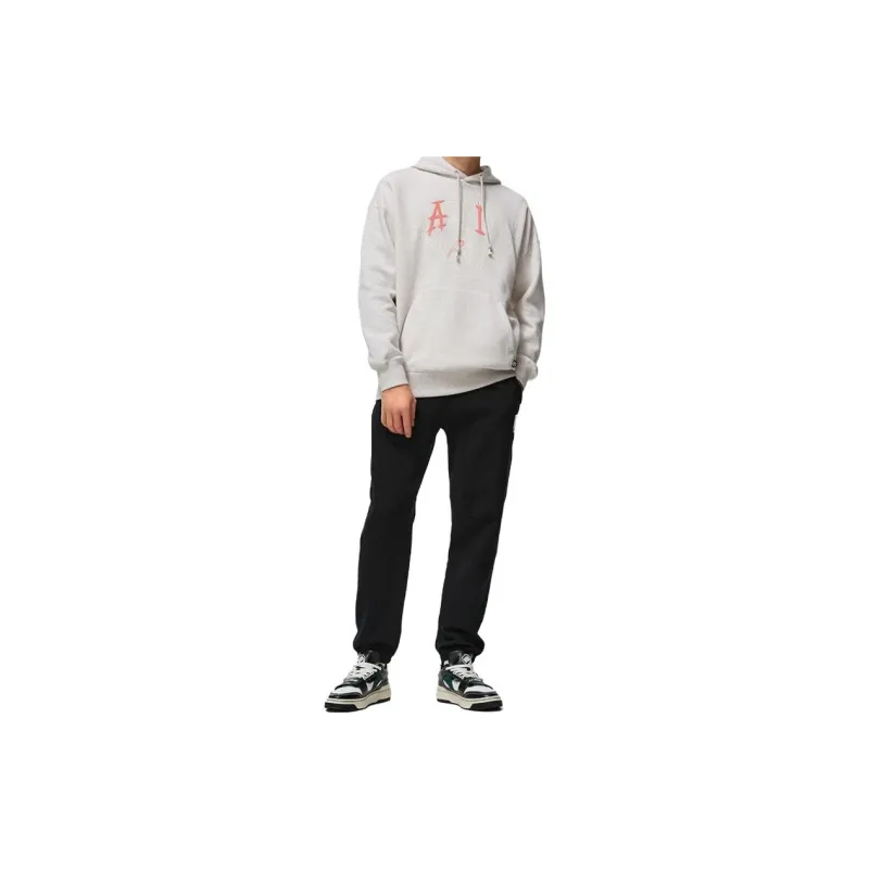 LiNing Sweatshirt Men's Heather Gray Tile Gray-2