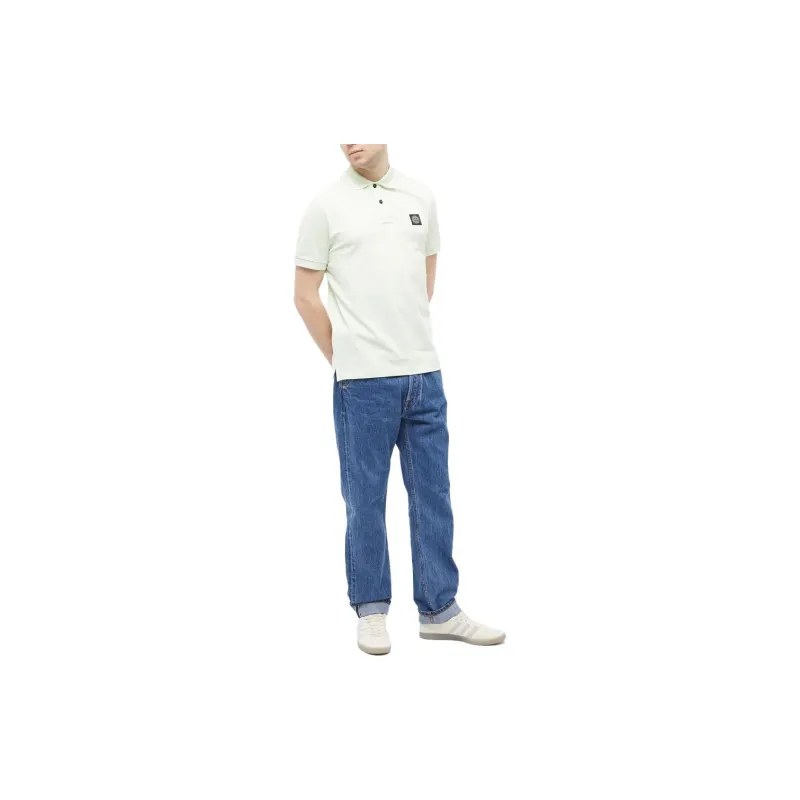 STONE ISLAND Logo Poloshirt-1
