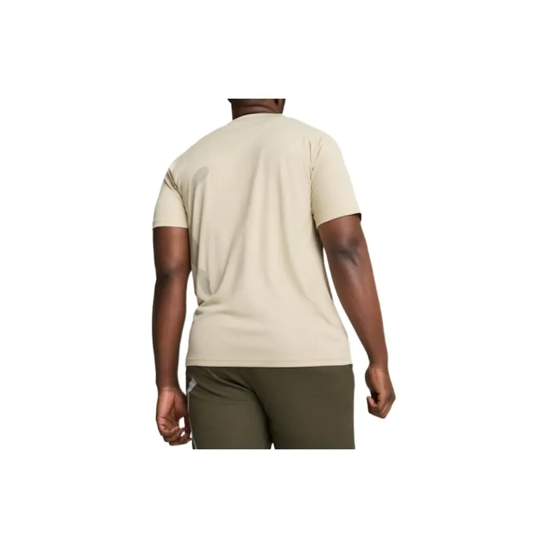 PUMA Big CatTraining Train T-Shirt Men's Desert Dust-3