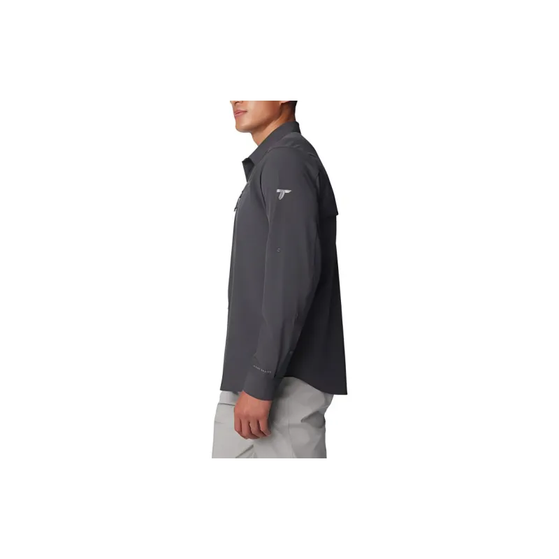 Columbia Summit Valley Shirts Men Gray-4