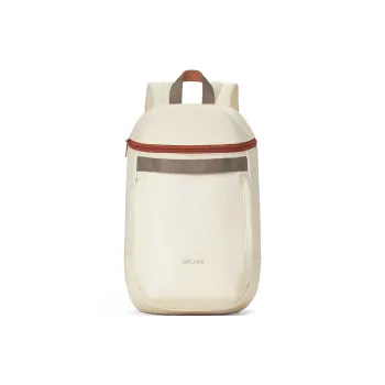 MR.ACE HOMME Nylon Backpack Medium Size Unisex Mist White/Earth Brown/Night Black