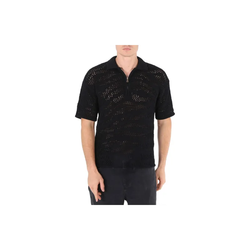 Roberto Cavalli Polo Shirts Men Black-2