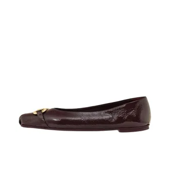 FERRAGAMO Casual Single Shoes Women's Burgundy