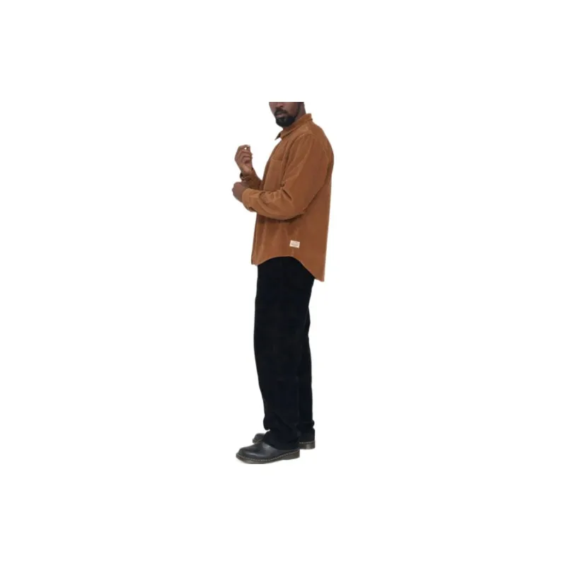 Stussy Wide Wale Cord Zip Shirt-6
