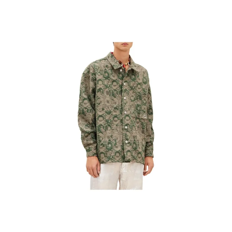 Jacquemus Jackets Coats Men's Green-4