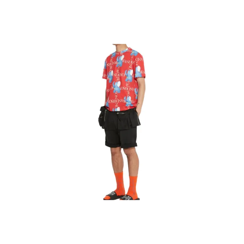 JW Anderson Elephant print Oversized T shirt-3