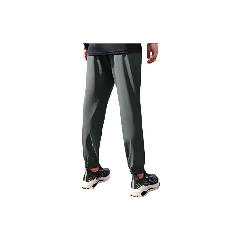 QIAODAN Casual Pants Men's Seaweed Green-2