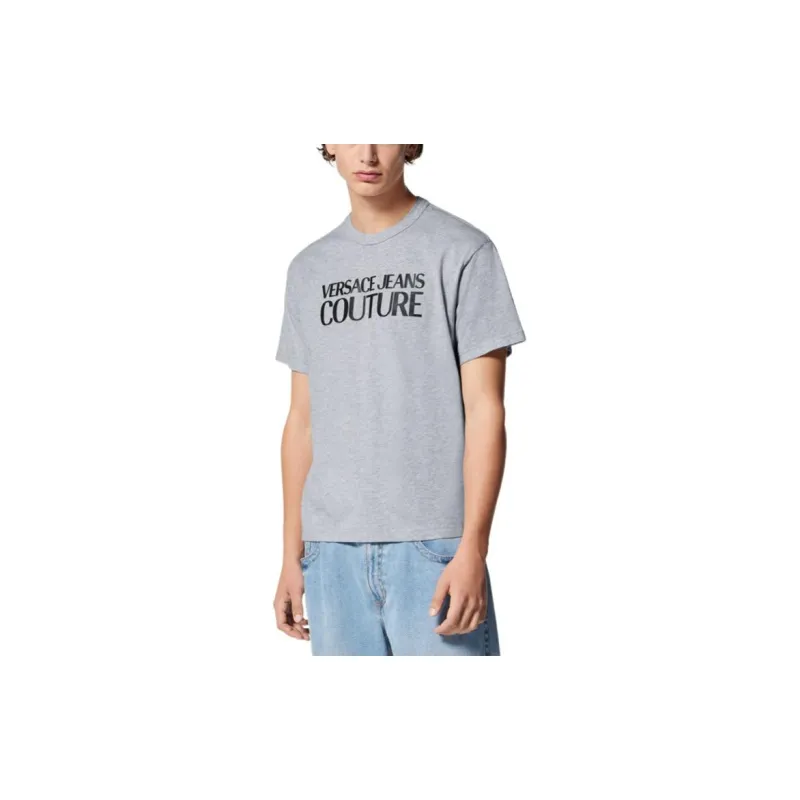 VERSACE JEANS COUTURE T Shirts Men Gray-3