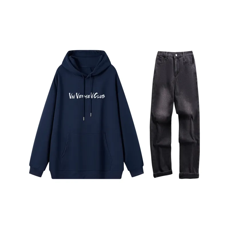 VniVerseVClub Sweatshirt Set Unisex-15