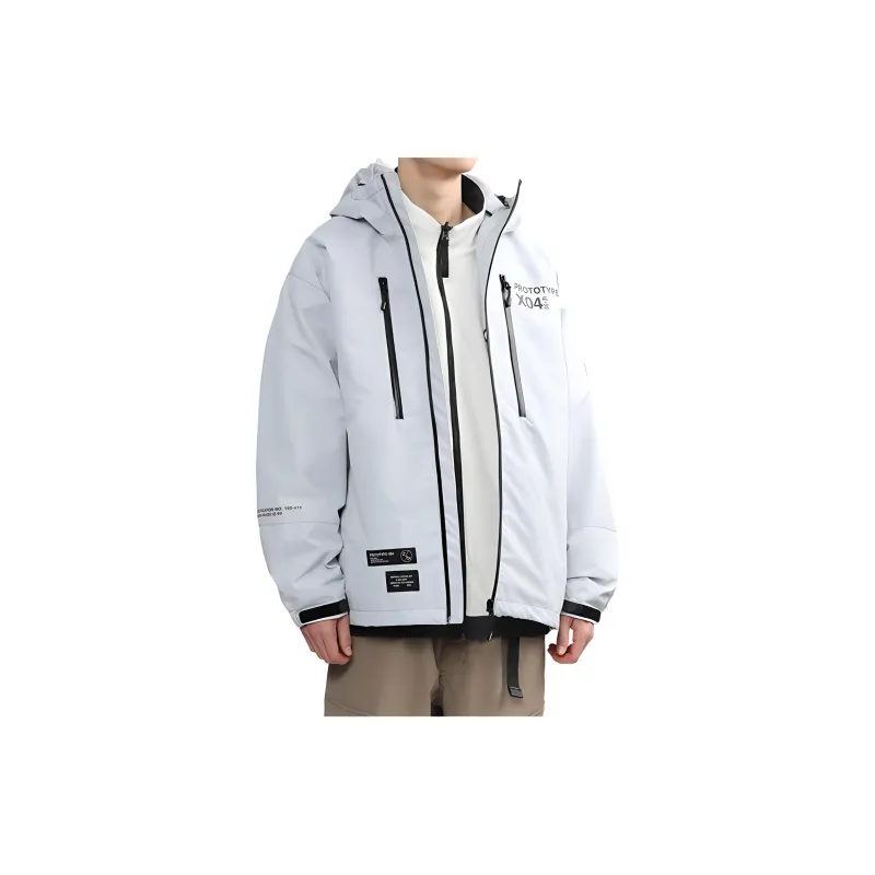 Izzue Logo appliqué Hooded Jacket-6