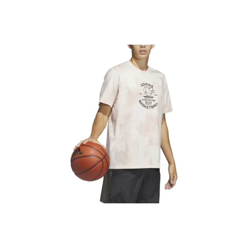 Adidas T Shirts Men Beige-2