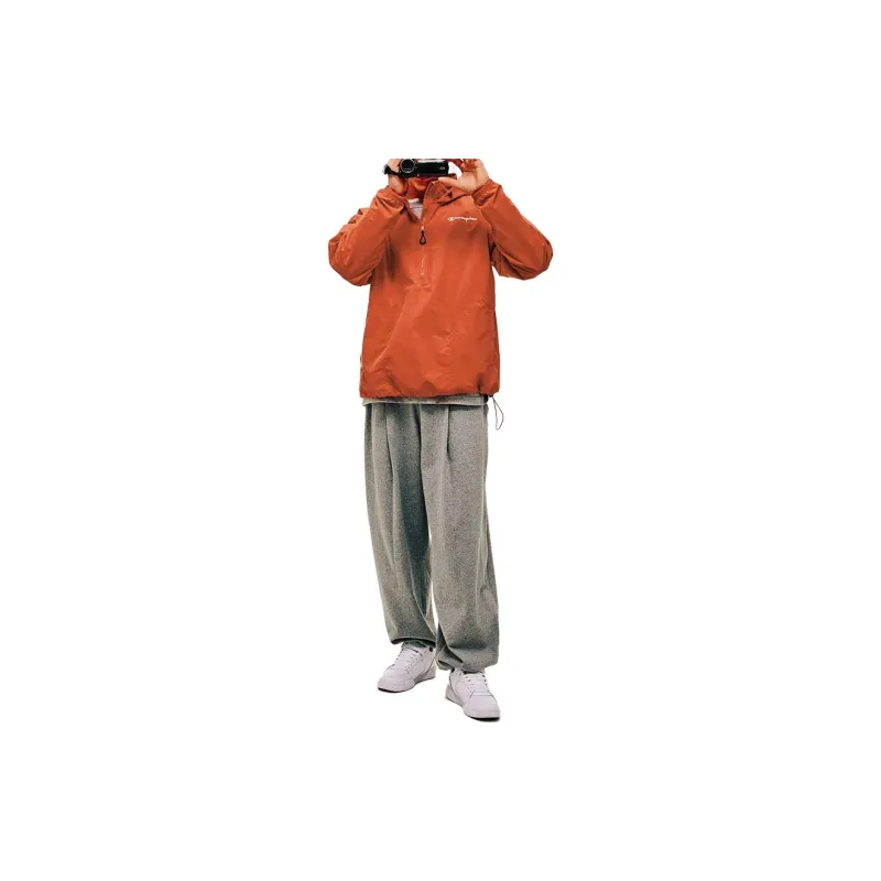 Champion Jackets Men Orange Red-2