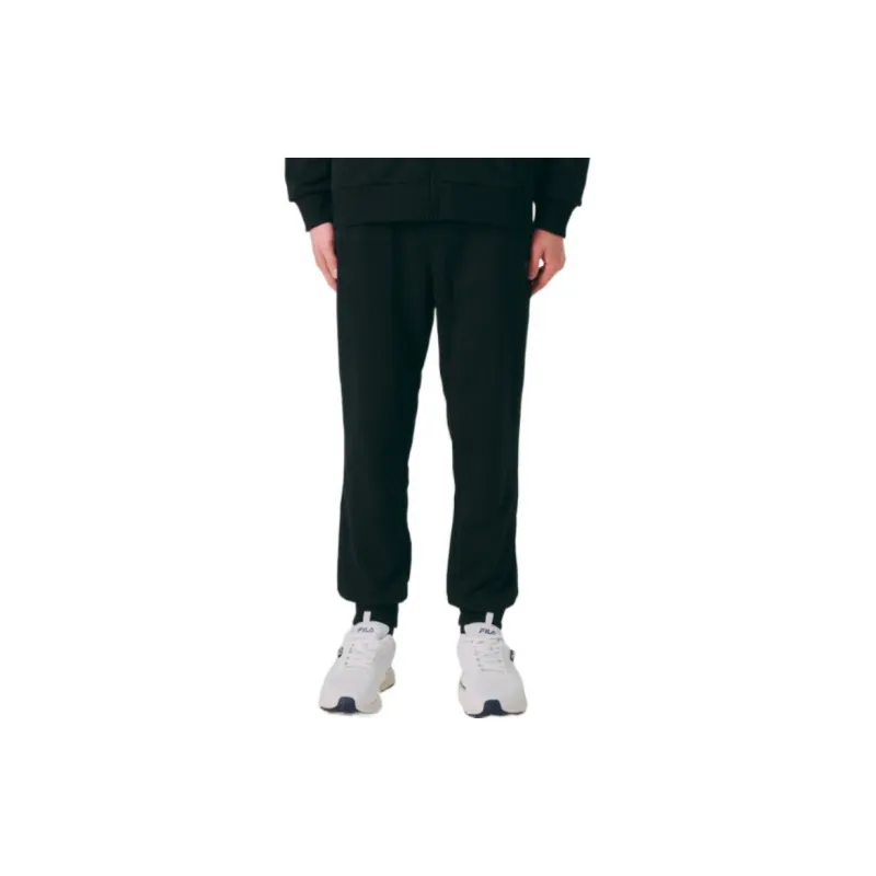 FILA Knitted Sweatpants Unisex Black-5