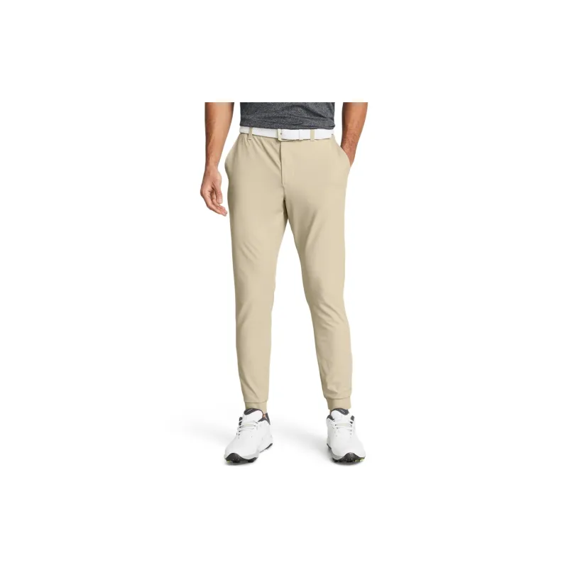 Under Armour Knitted Sports Pants Men's Khaki Gray-3