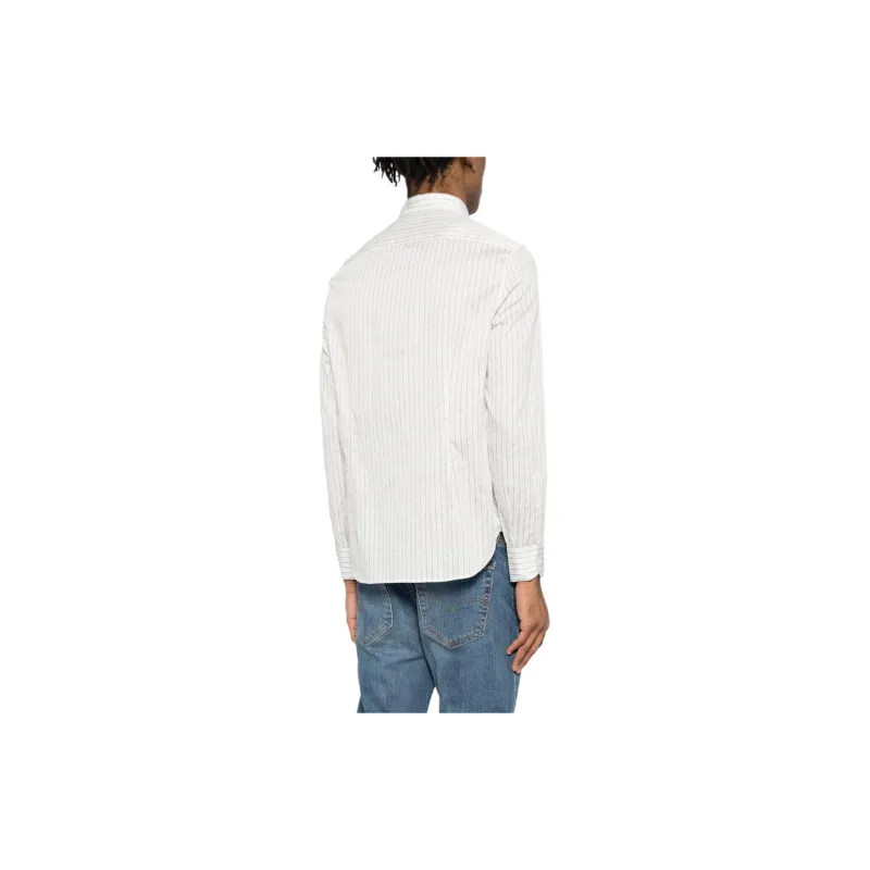 EMPORIO ARMANI Vertical striped Shirt-2