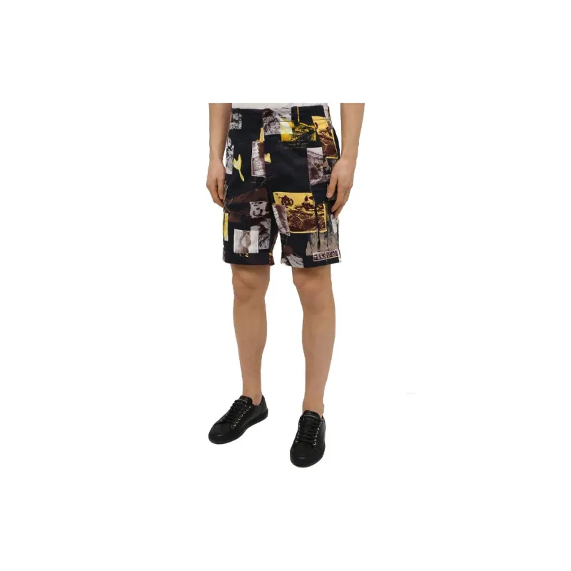 Zzegna Cargo Shorts Men Marine Blue-3