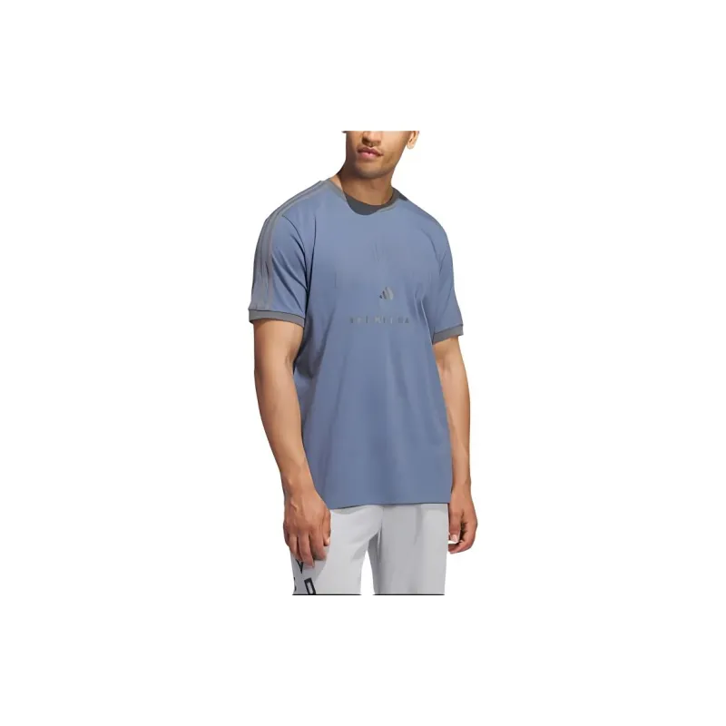 Adidas Free Shipping With AdiClub Ringer Basketball Graphic Tee-2