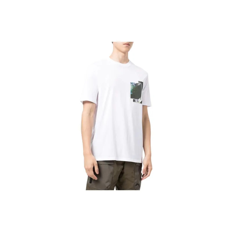 ARMANI EXCHANGE T-Shirts Men White-2