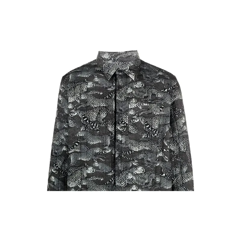 KENZO Jackets Men Green-4