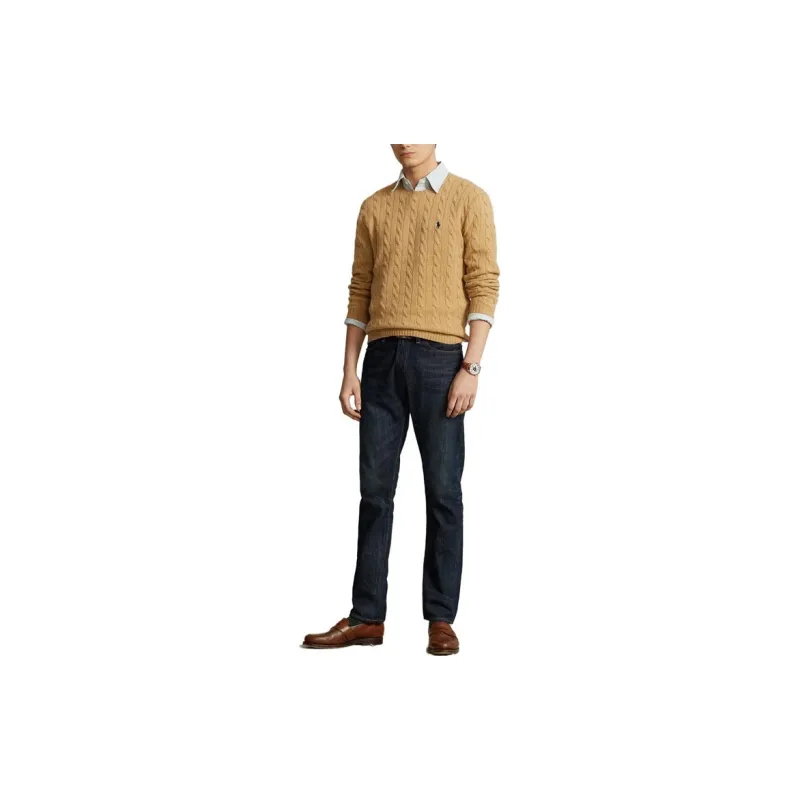 Polo Ralph Lauren Sweater Men's Tan-3