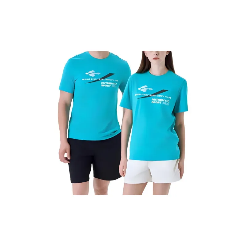 FILA T Shirts Unisex Green-2