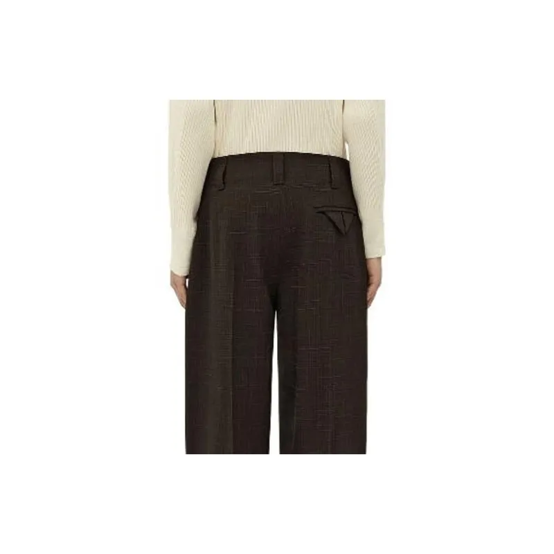 Bottega Veneta Criss Cross Pleated Pants-5