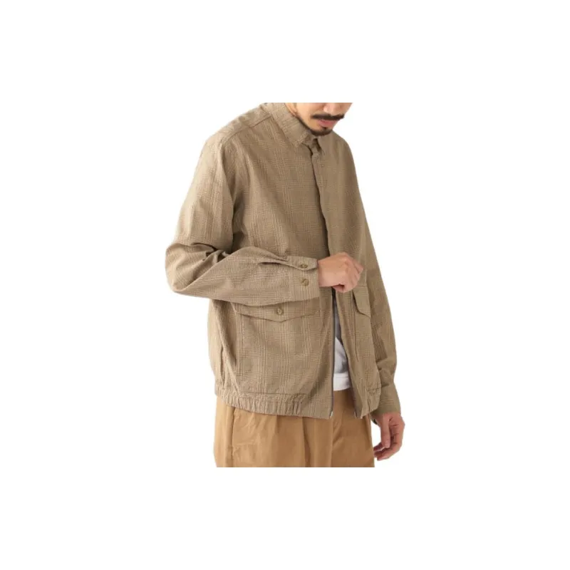 Beams Jackets Men Brown-5