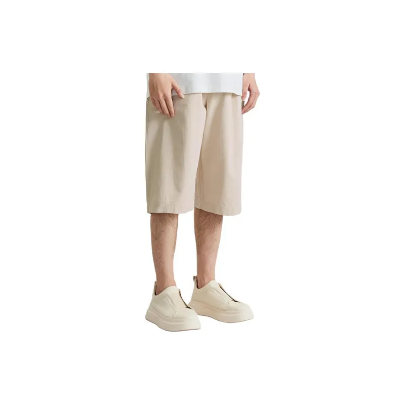 PUSH HZC Casual Shorts Men's Ecru-4